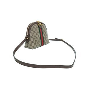 Gucci Bag Canvas Ebony Ophidia Beige Supreme GG Shoulder Brown
